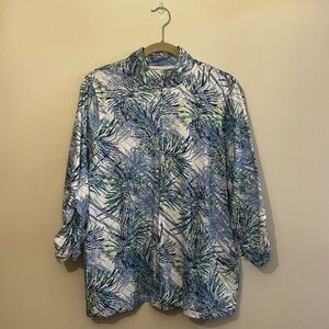 Breckenridge Zip Up Sweater w Ruched Sleeves